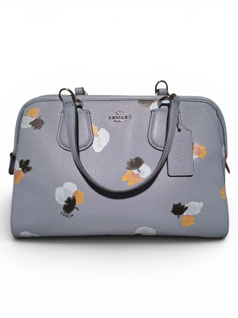 Coach Nolita Flower print Bowling bag - Picture 2 of 11